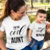 Aunt Nephew Matching Shirts, I'm the Cool Aunt, I'm the Cool Nephew, Family Shirts