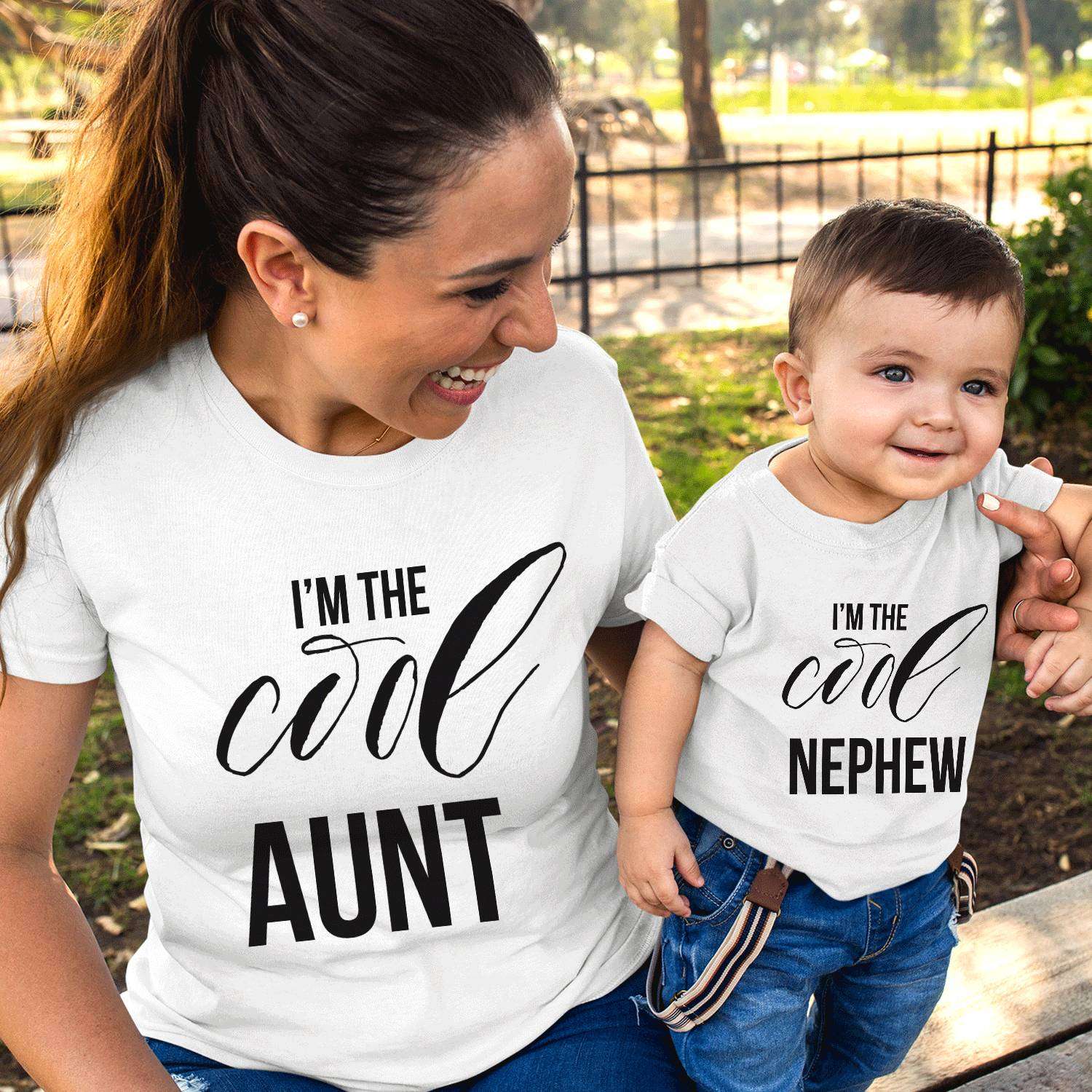 aunty and nephew matching outfits