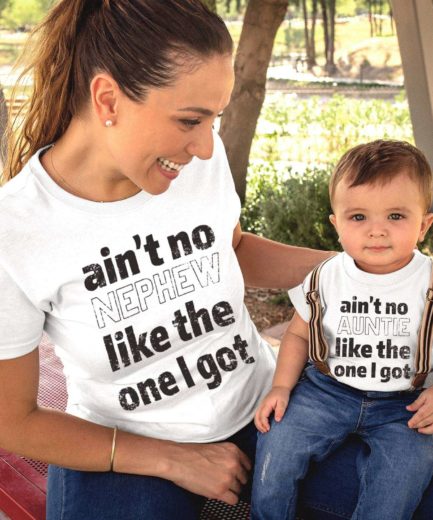 Auntie Nephew Shirts, Aint No Auntie, Ain't No Nephew, Family Shirts