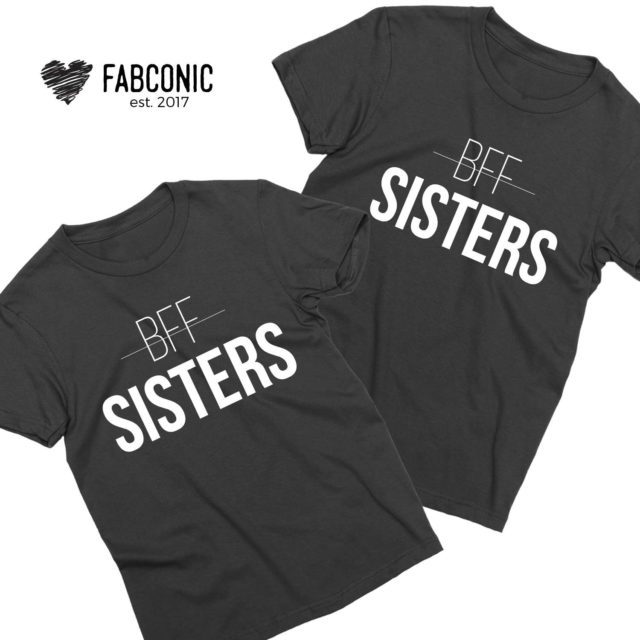 Gift for Bestie, BFF Sisters, Best Friends Shirts, Matching Bestie Shirts