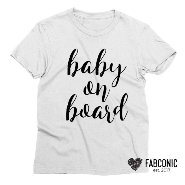 Baby On Board Shirt, Baby Shower Gift, Pregnancy Announcement Shirt