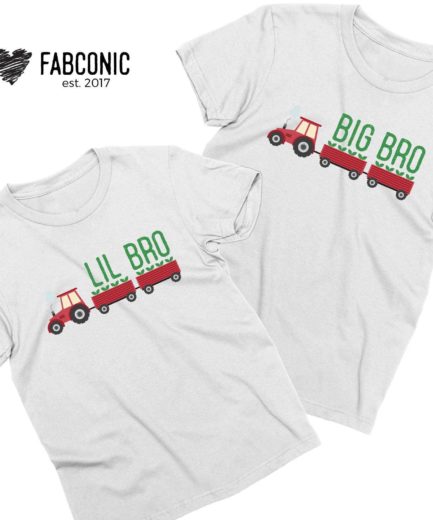 Big Sis Lil Bro Shirts, Truck, Big Bro Lil Sis Shirts, Siblings Matching Shirts