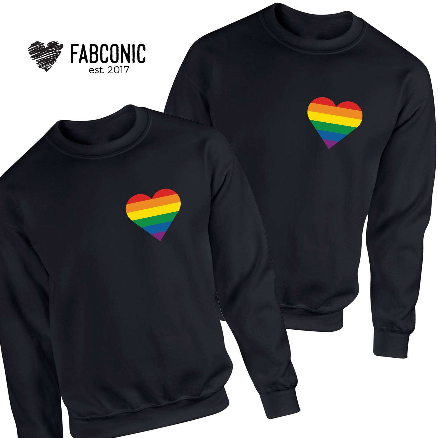 rainbow pride sweatshirt