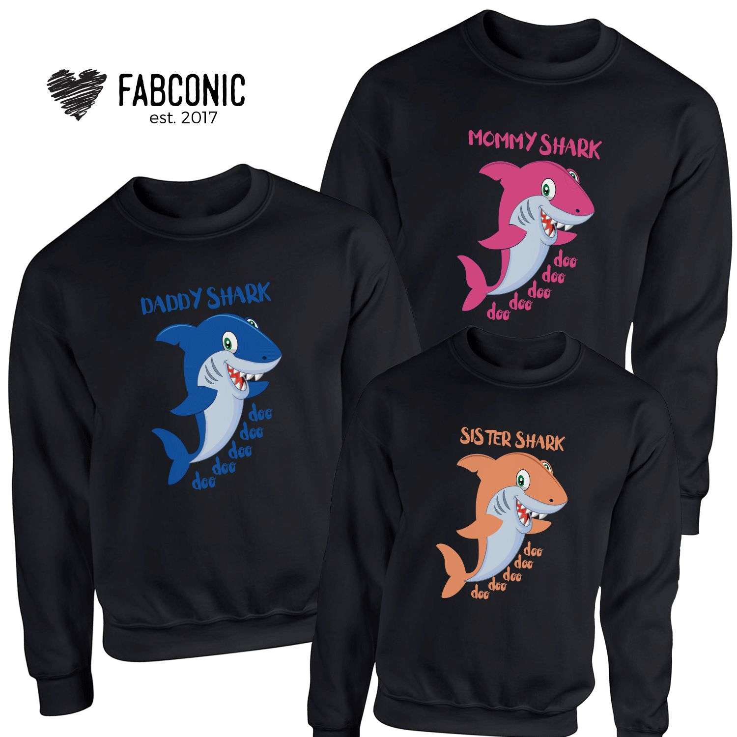 Mommy shark online sweatshirt