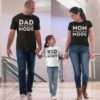Dad Mom Kid Mode Shirts, Matching Family Shirts, Family Gifts