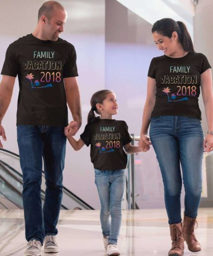 Matching Vacation Shirts, Custom Year, Family Shirts