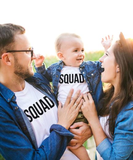 Squad Family Shirts, Funny Family Outfit, Matching shirts for Family