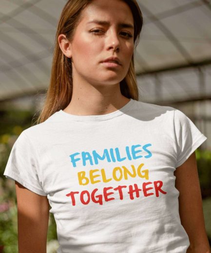 Families Belong Together, Sketch Style, Protest Family Shirts