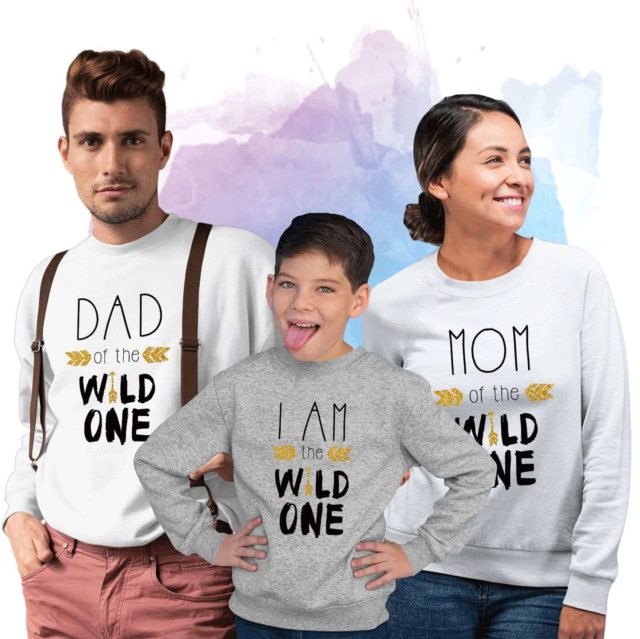 Wild One Sweatshirts, I am the wild one, Family Sweatshirts