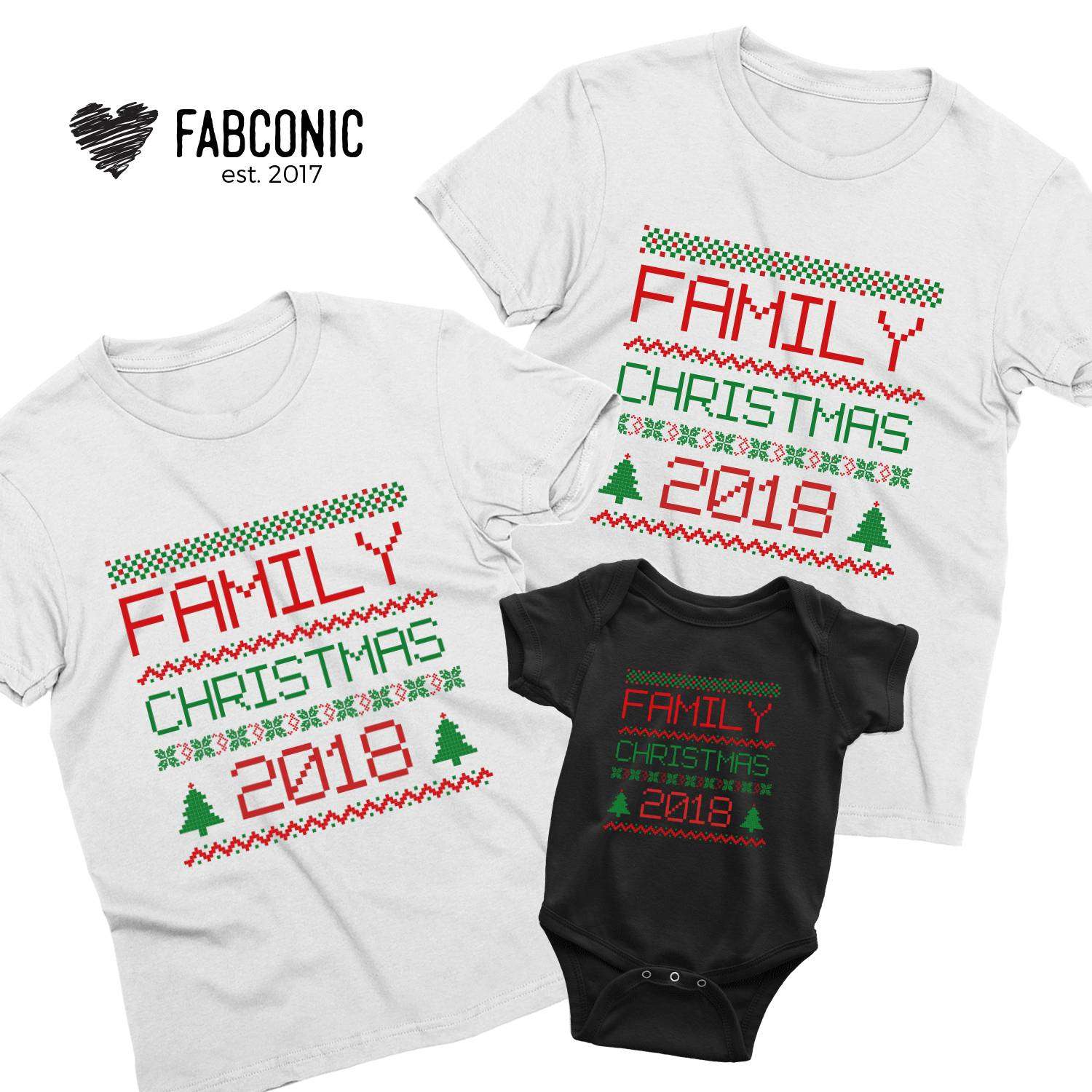 matching christmas shirts for family