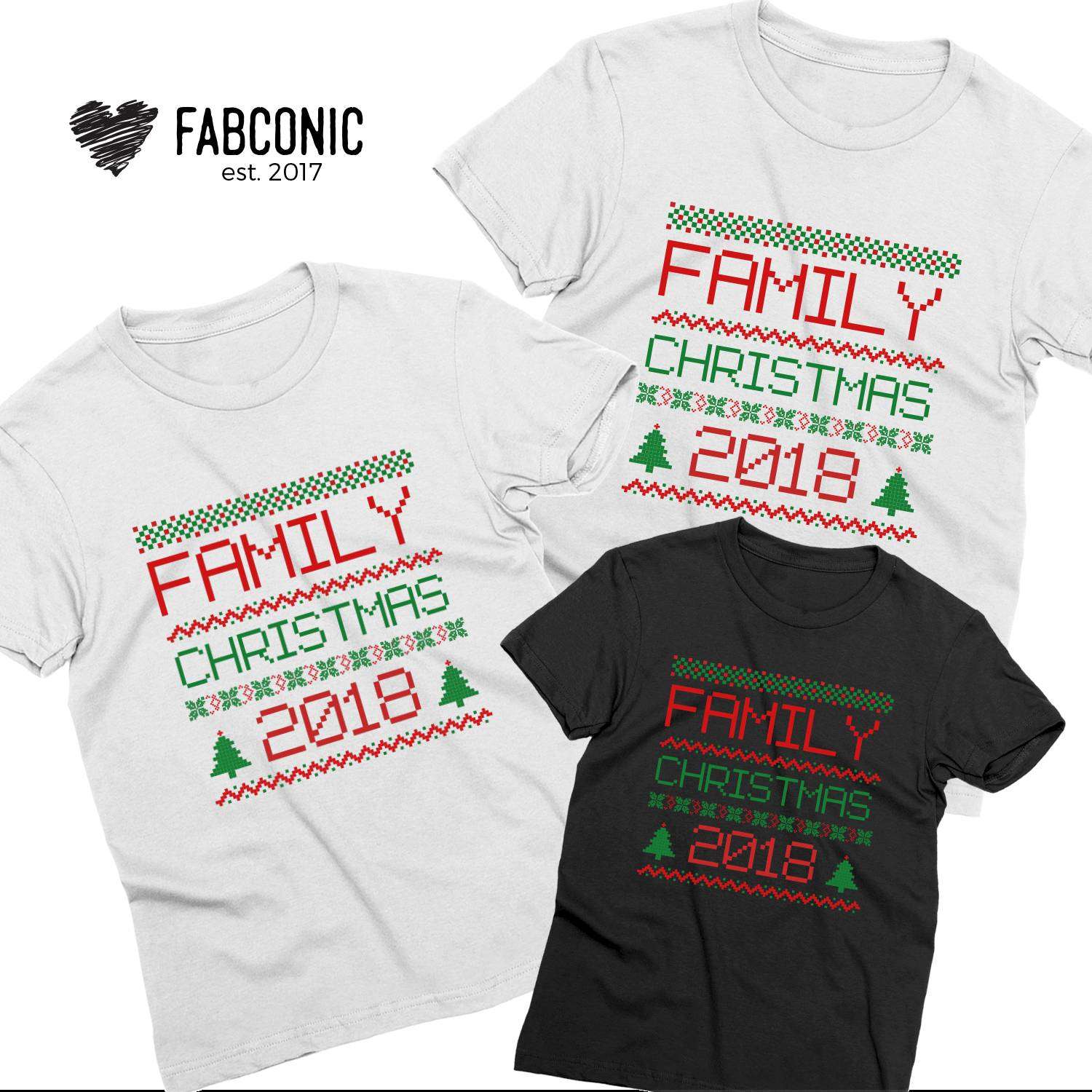 matching christmas shirts for family