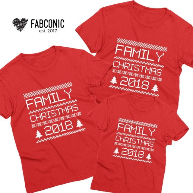 matching christmas shirts for family