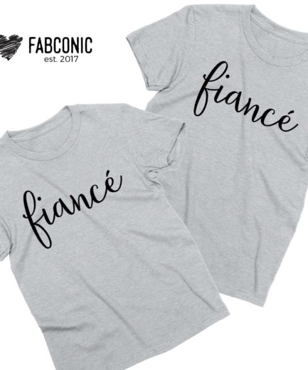 Fiance Fiance Shirts, Matching LGBT Couple Shirts