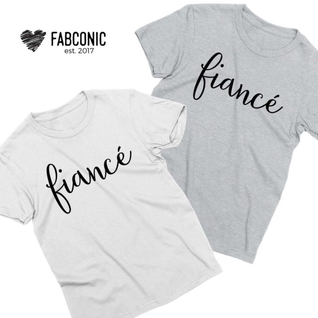 Fiance Fiance Shirts, Matching LGBT Couple Shirts