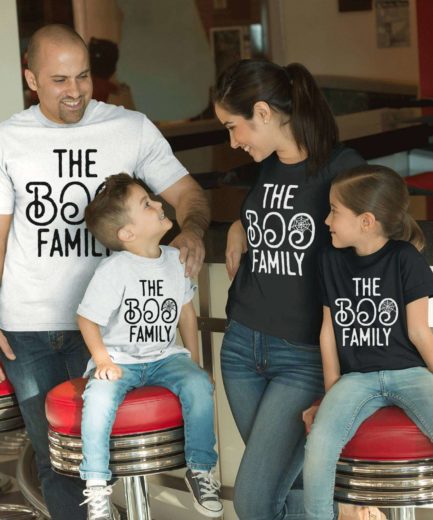 The Boo Family Halloween Shirts, Matching Family Shirts, Funny Halloween Shirts