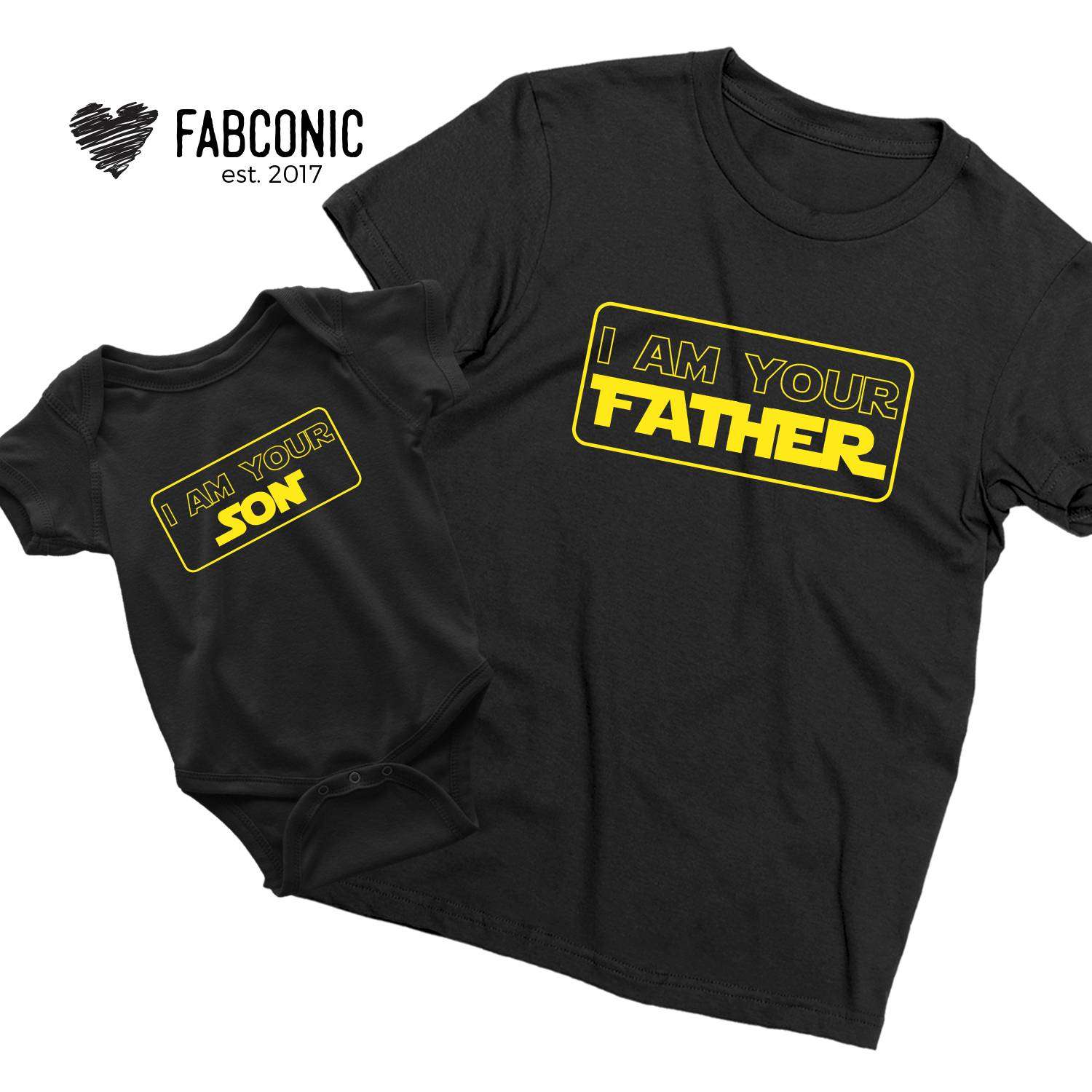 Funny Shirts Father Son Shirts Star Wars Shirts Family 