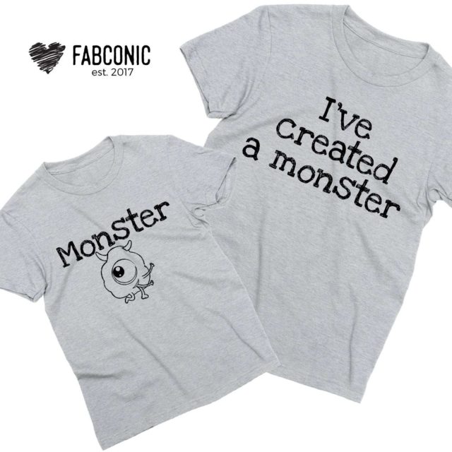 I've Created a Monster Shirt, Monster, Halloween Family Shirts