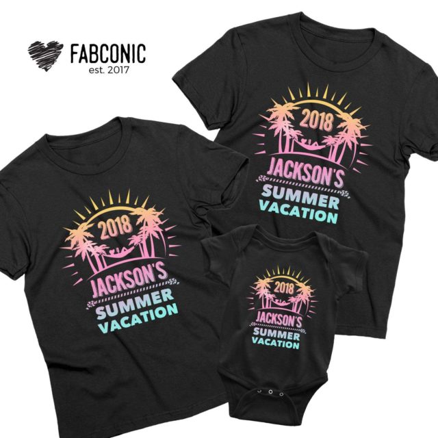 Mommy Daddy Baby Vacation Shirts, Custom Shirts, Family Shirts