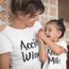 Accio Wine Accio Milk, Mother & Kid Shirts, Mother's Day Outfit