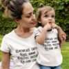 Birthplace Earth Mommy Baby, Family Shirts, Matching Mommy Baby Shirts