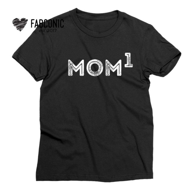 New Mom Shirt, Mom of 1, Family Shirts, Mother's Day Gift