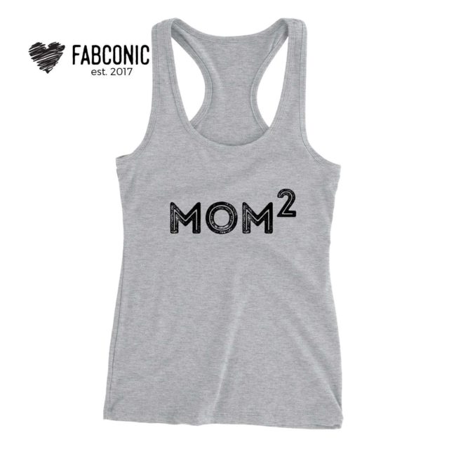 Mom of 2 Tank Top, Mother's Day Gift Idea, Family Tank Tops