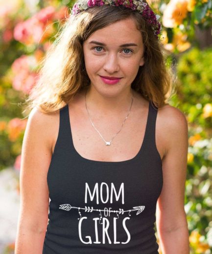 Mom Tank Top, Mom of Girls, Family Tank Tops, Mother's Day Gift