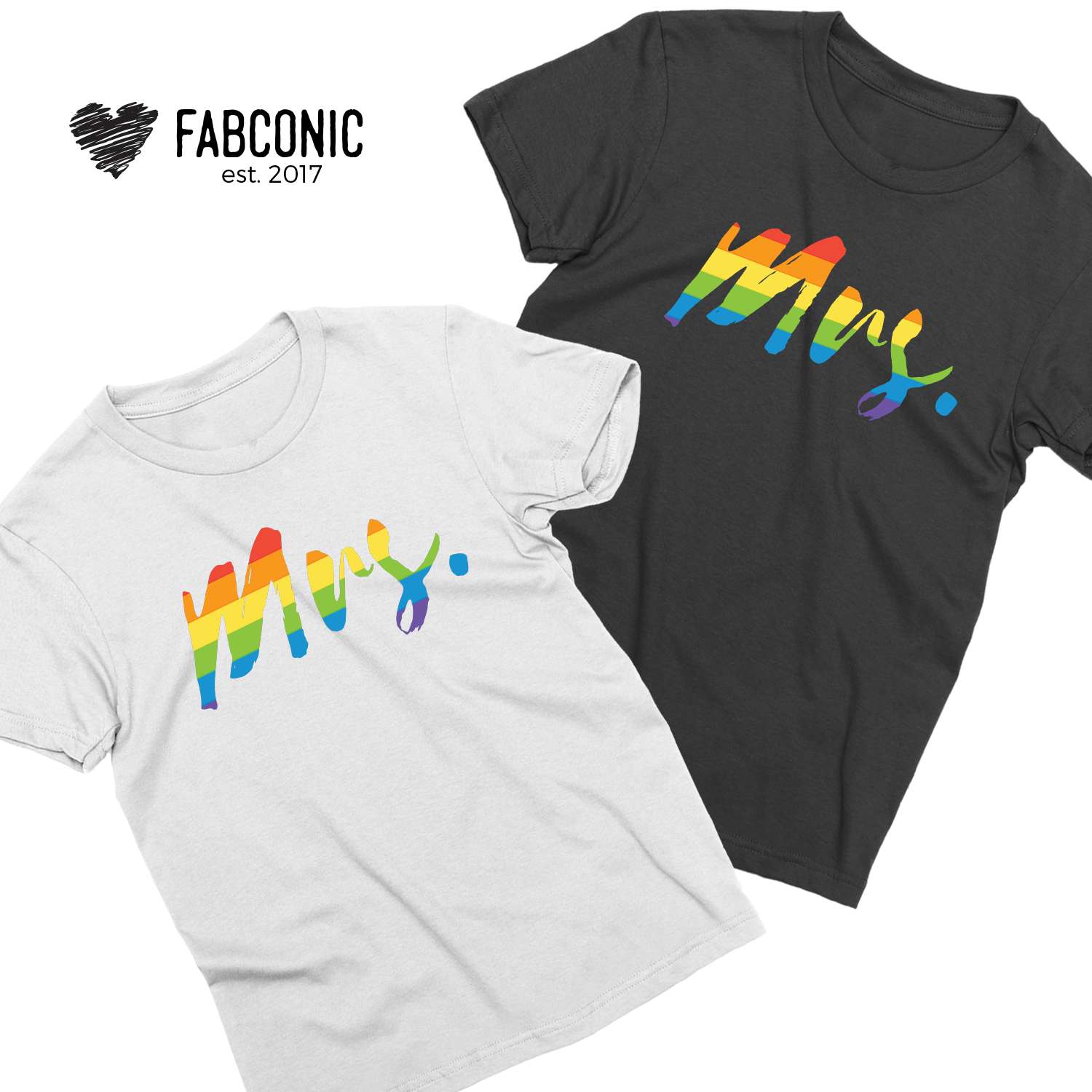 pride couple shirts