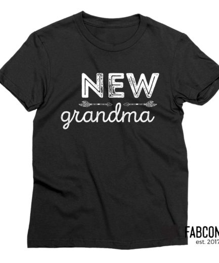 New Grandma Shirt, Grandparents Shirts, Gift for Grandma