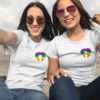 Love Wins LGBT Shirts, Rainbow Heart, Couple Matching Shirts