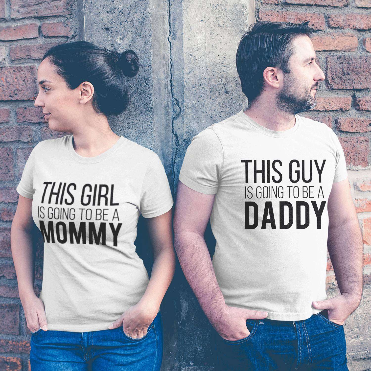 overførsel køleskab Hårdhed Pregnancy Couples Shirts, This Guy is Going to be a Daddy