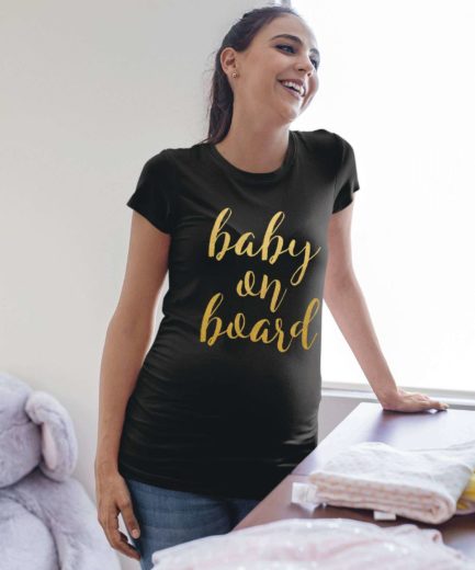 Baby On Board Shirt, Baby Shower Gift, Pregnancy Announcement Shirt