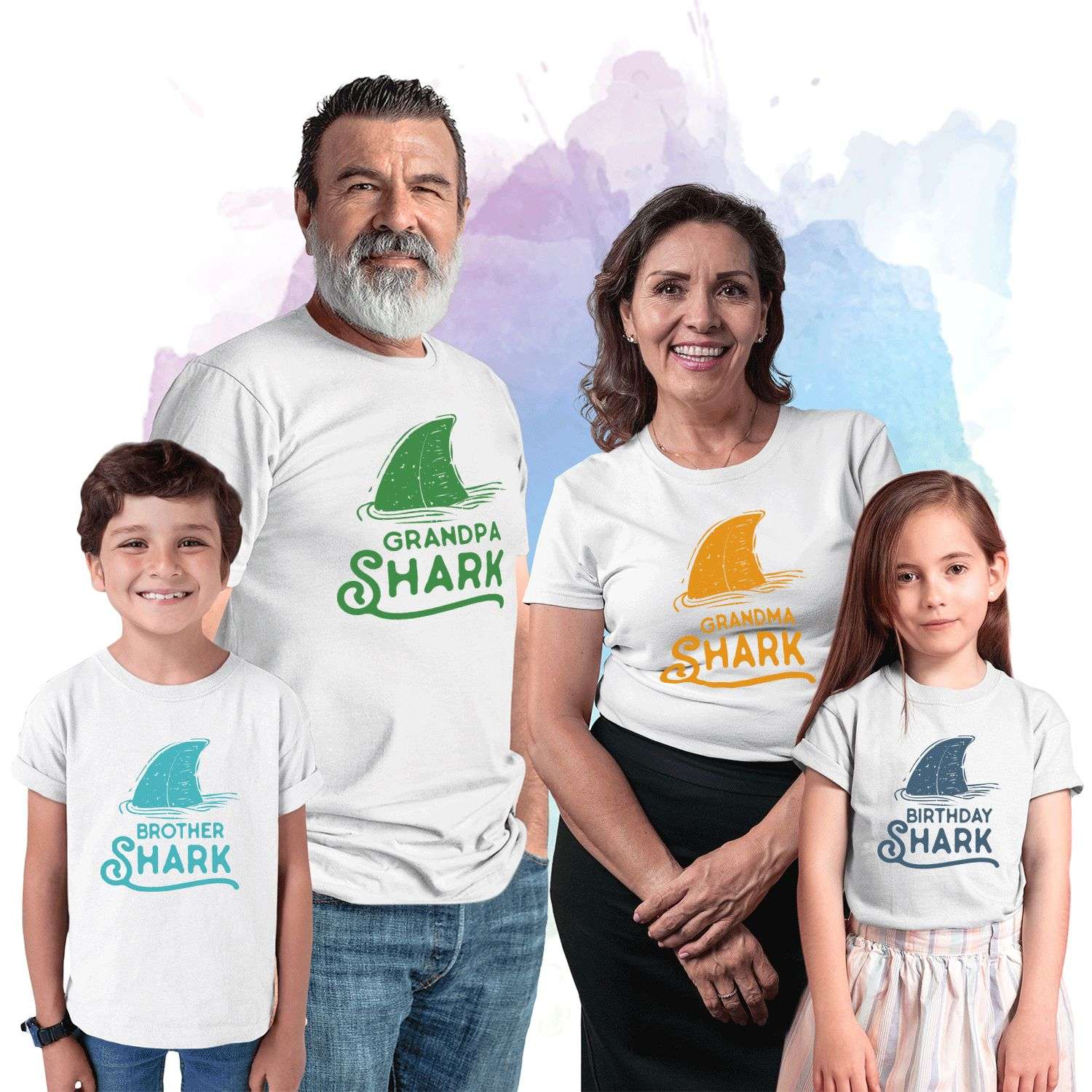 family shark t shirts