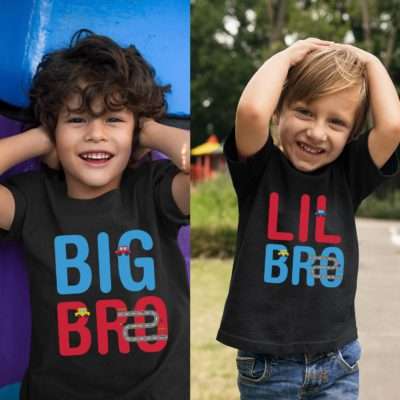 Big Bro Lil Bro Shirts, Racing Cars, Big Sis Lil Sis, Siblings Matching ...