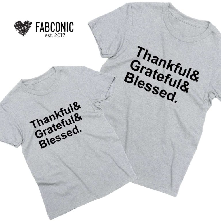 thankful blessed shirts