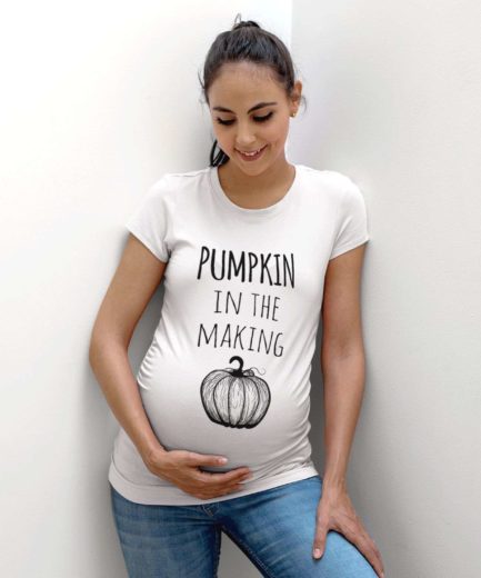 Thanksgiving Pregnancy Shirt, Pumpkin in the Making, Funny Pregnancy Shirt