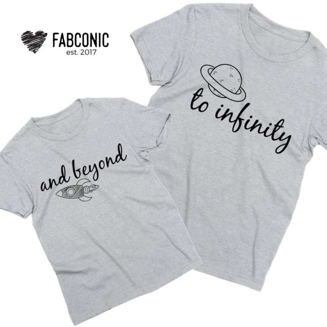 Father Daughter Matching Shirts, To Infinity and Beyond, Family Shirts