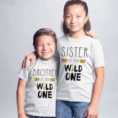 Funny Brother Sister Shirts, Wild One Shirts, Family Shirts