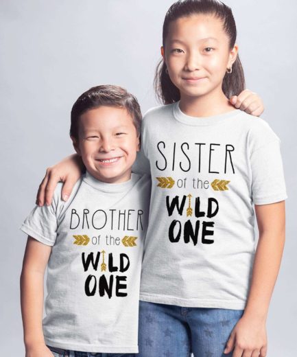 Funny Brother Sister Shirts, Wild One Shirts, Family Shirts