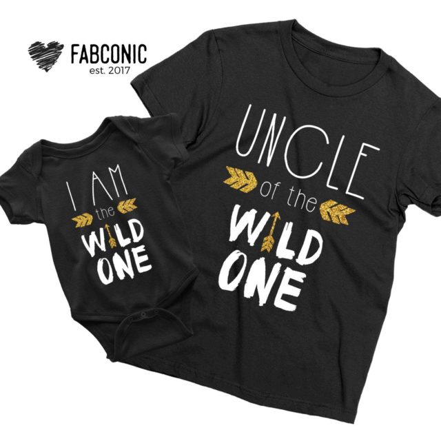 Gift for Uncle, Uncle of the Wild One, I am the Wild One, Family Shirts