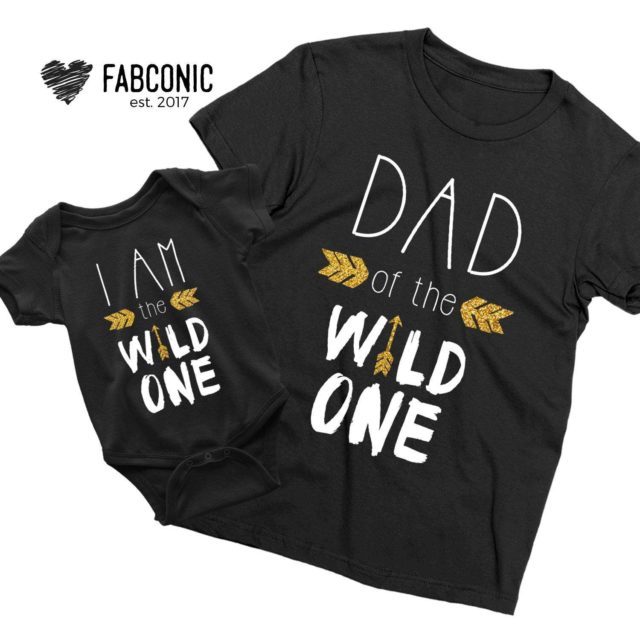 Wild One Birthday Shirts, Dad of the Wild One, I am the Wild One Shirt