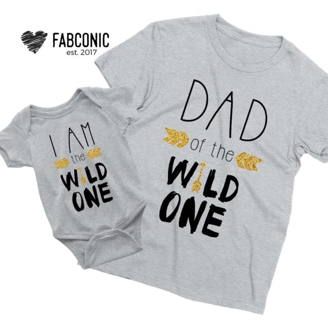 Wild One Birthday Shirts, Dad of the Wild One, I am the Wild One Shirt