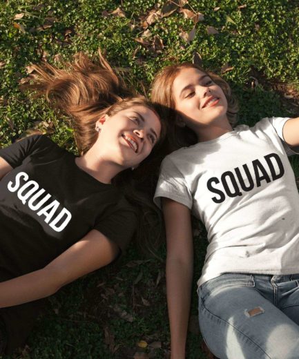 Squad Best Friends Shirts, Matching BFF T-shirts, Squad shirts for women