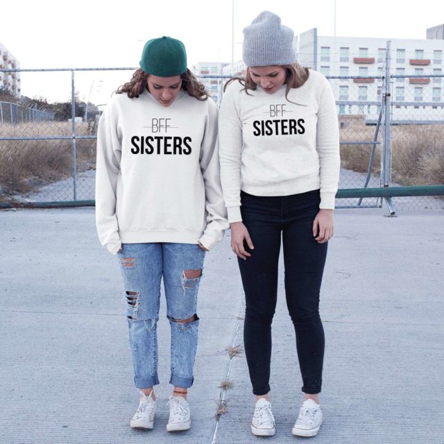 BFF Sisters Sweatshirts, Matching Best Friends Sweatshirts, Gift for BFF