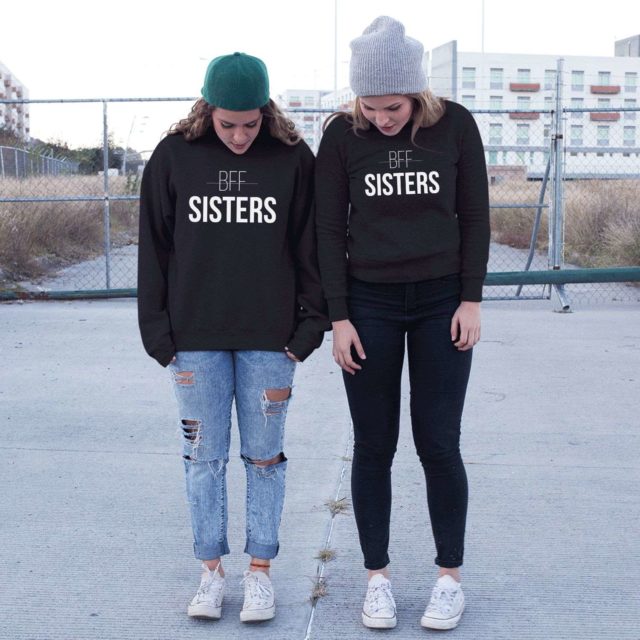BFF Sisters Sweatshirts, Matching Best Friends Sweatshirts, Gift for BFF