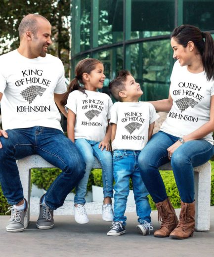 Custom GOT Family Shirts, Custom Name, GOT Family Shirts