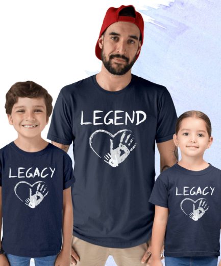 Legend Legacy Shirts, Family Shirts, Matching Legend and Legacy Shirts