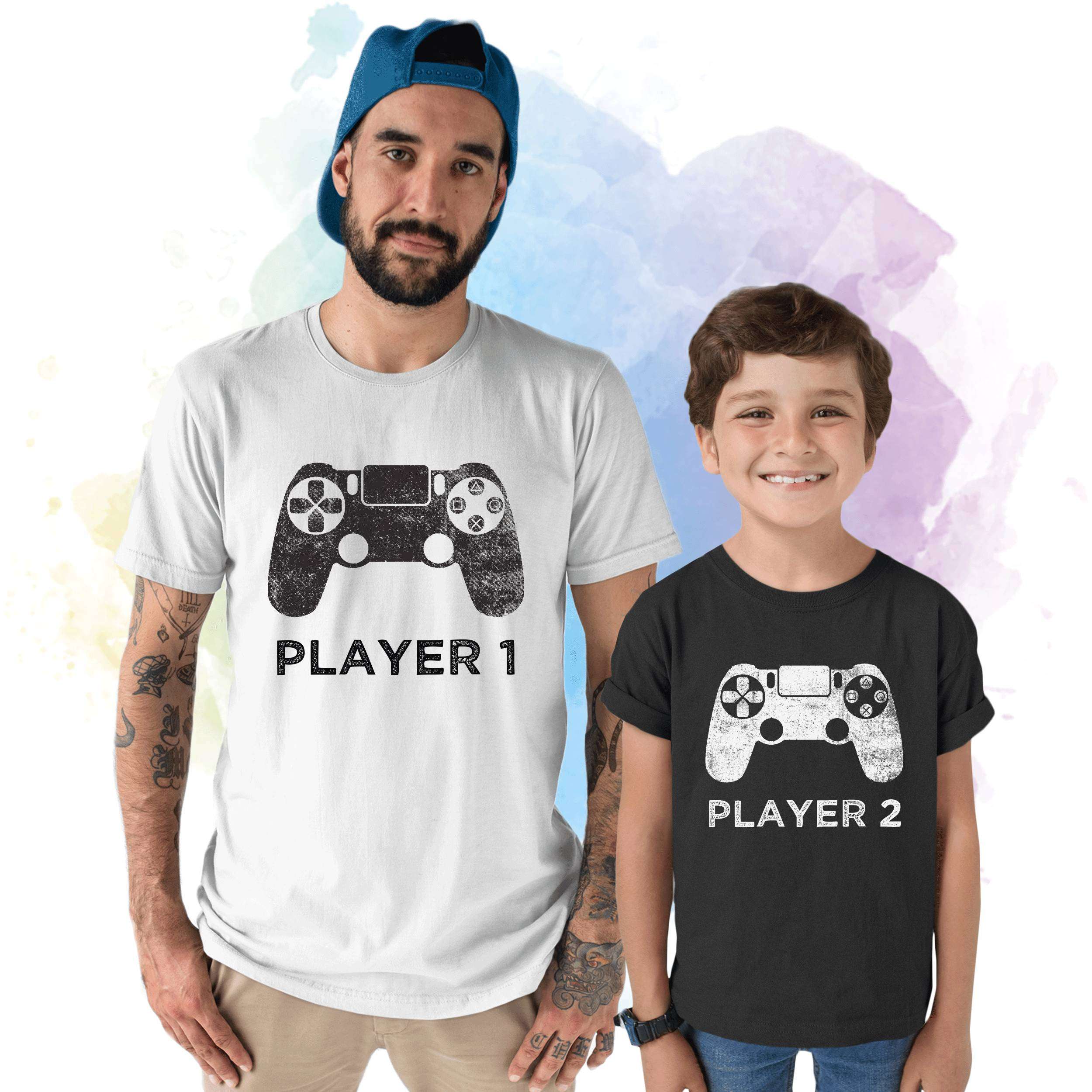 player 1 player 2 matching shirts