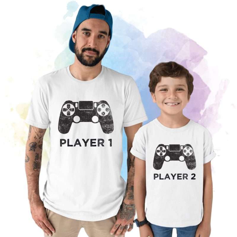 player 1 player 2 matching shirts