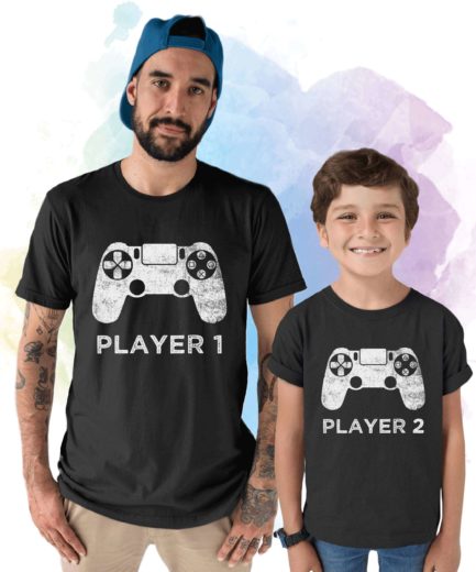 player 1 player 2 matching shirts